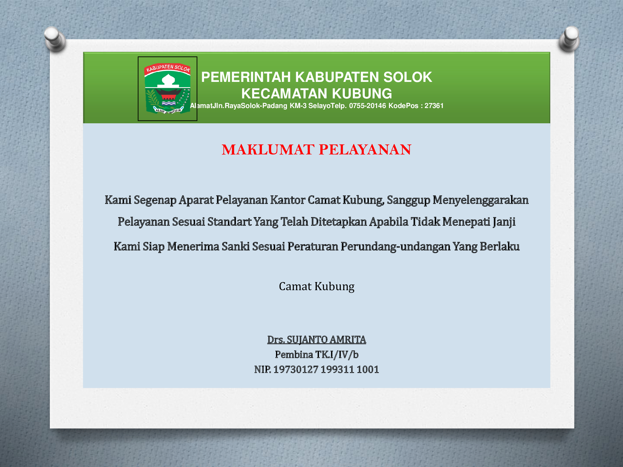 MAKLUMAT