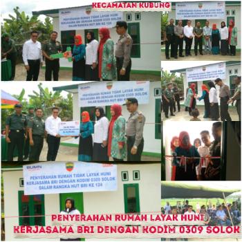 PENYERAHAN RUMAH LAYAK HUNI 