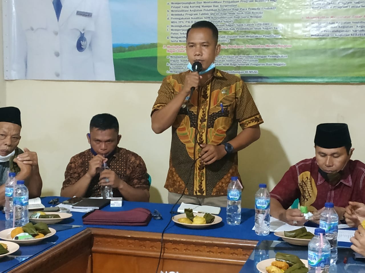 Camat Kubung Hadiri Musna Saok Laweh