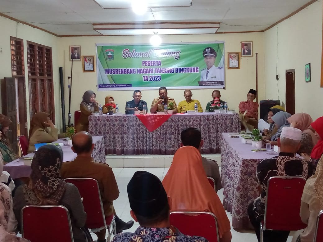 Musrenbang Nagari Tanjung Bingkung