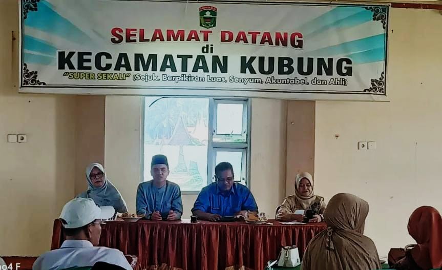 RAKOR BPN SE KECAMATAN KUBUNG DI AWAL TAHUN 2023