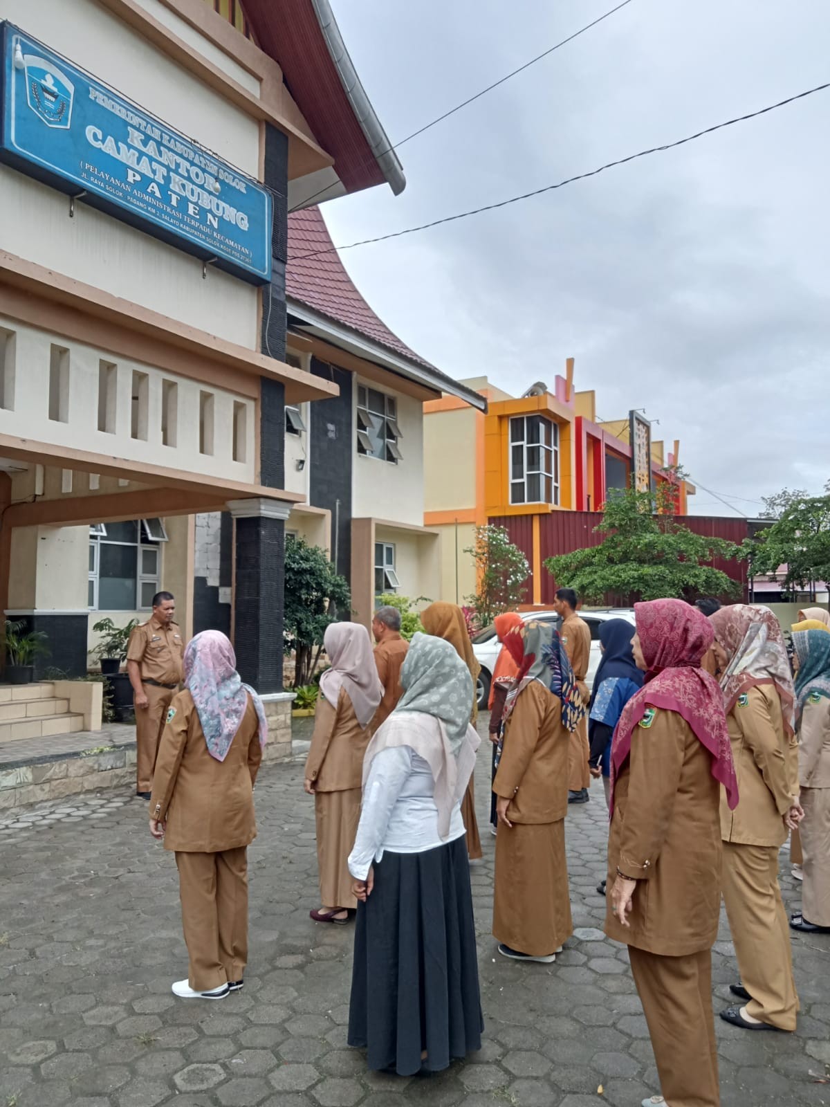 APEL PAGI PEGAWAI KANTOR CAMAT KUBUNG