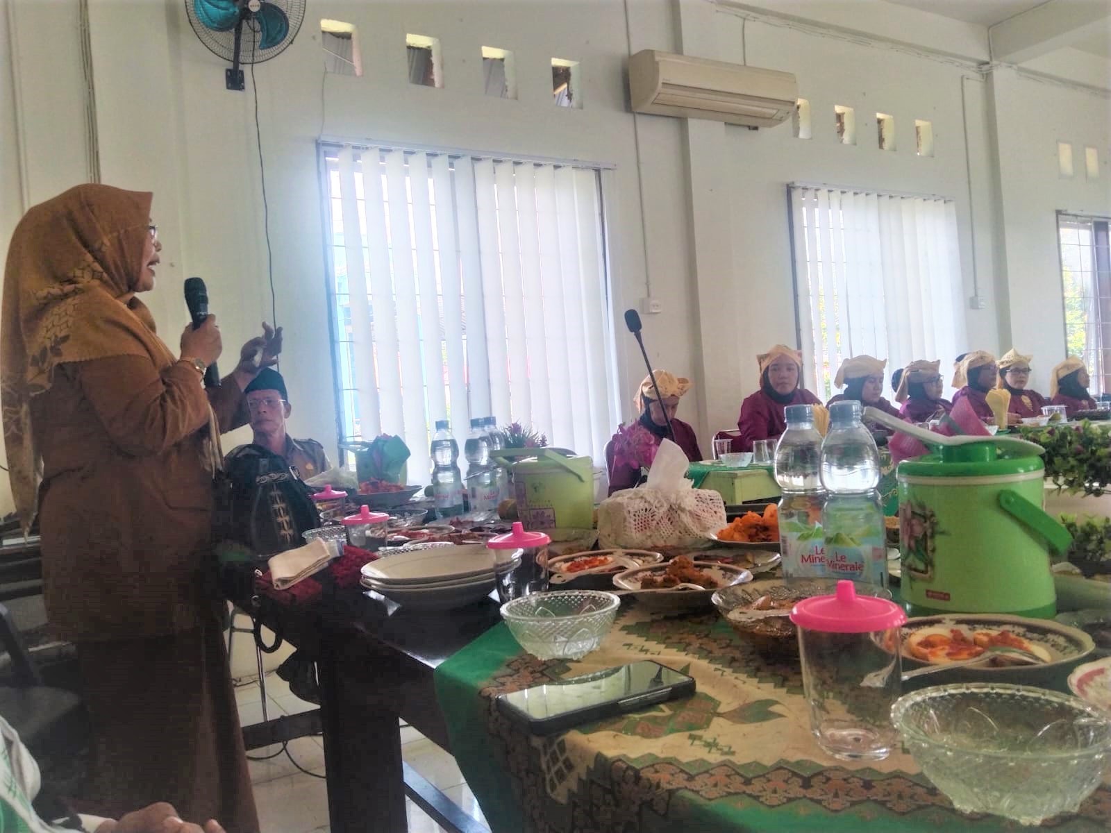 KASI PEMERINTAHAN HADIRI HALAL BIHALAL BUNDO KANDUANG NAGARI SALAYO