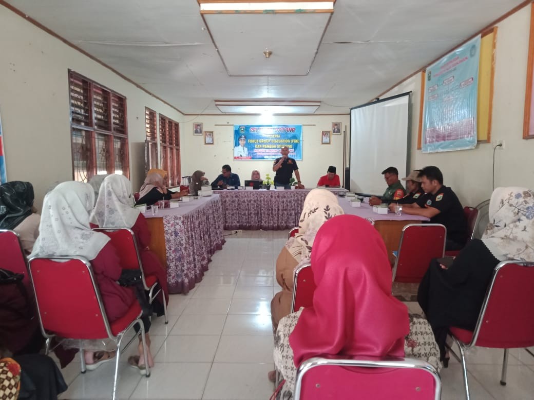 CAMAT BUKA ACARA REMBUK STUNTING NAGARI TANJUNG BINGKUNG